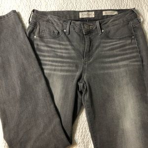 Jessica Simpson Kiss Me Super Skinny gray jeans